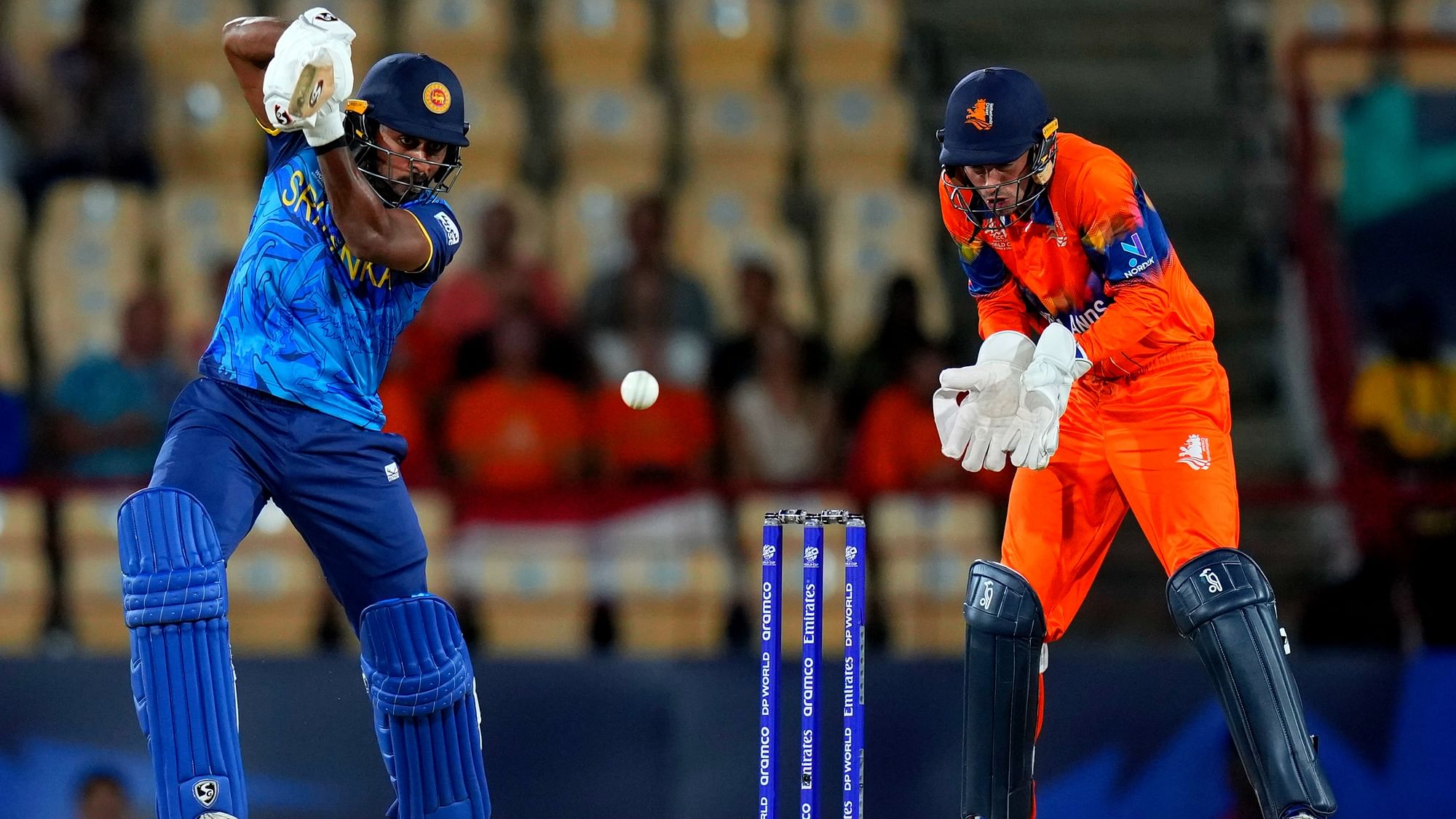 <div class="paragraphs"><p>T20 World Cup 2024: Sri Lanka defeated Netherlands by 83 runs.</p></div>