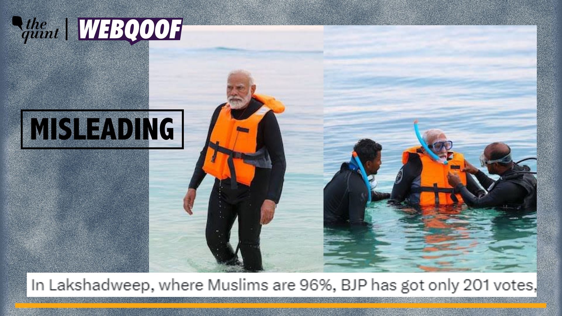 <div class="paragraphs"><p>Fact-Check | The claim of a BJP candidate receiving 201 votes in Lakshadweep is false.</p></div>