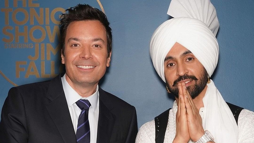 <div class="paragraphs"><p>Diljit Dosanjh recently made his big debut at The Tonight Show with Jimmy Fallon.</p></div>