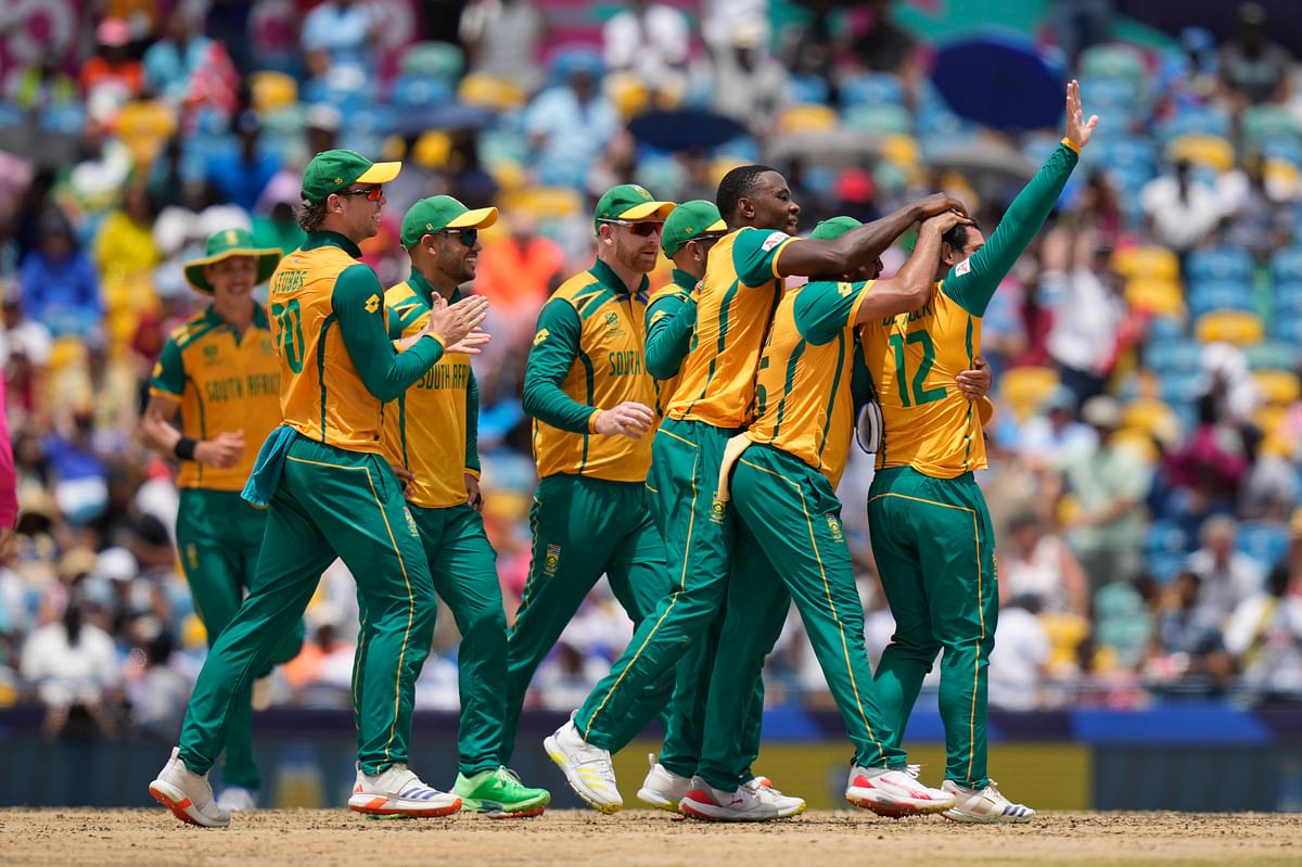 The Proteas could only manage to score 169/8 in a chase of 177 runs.