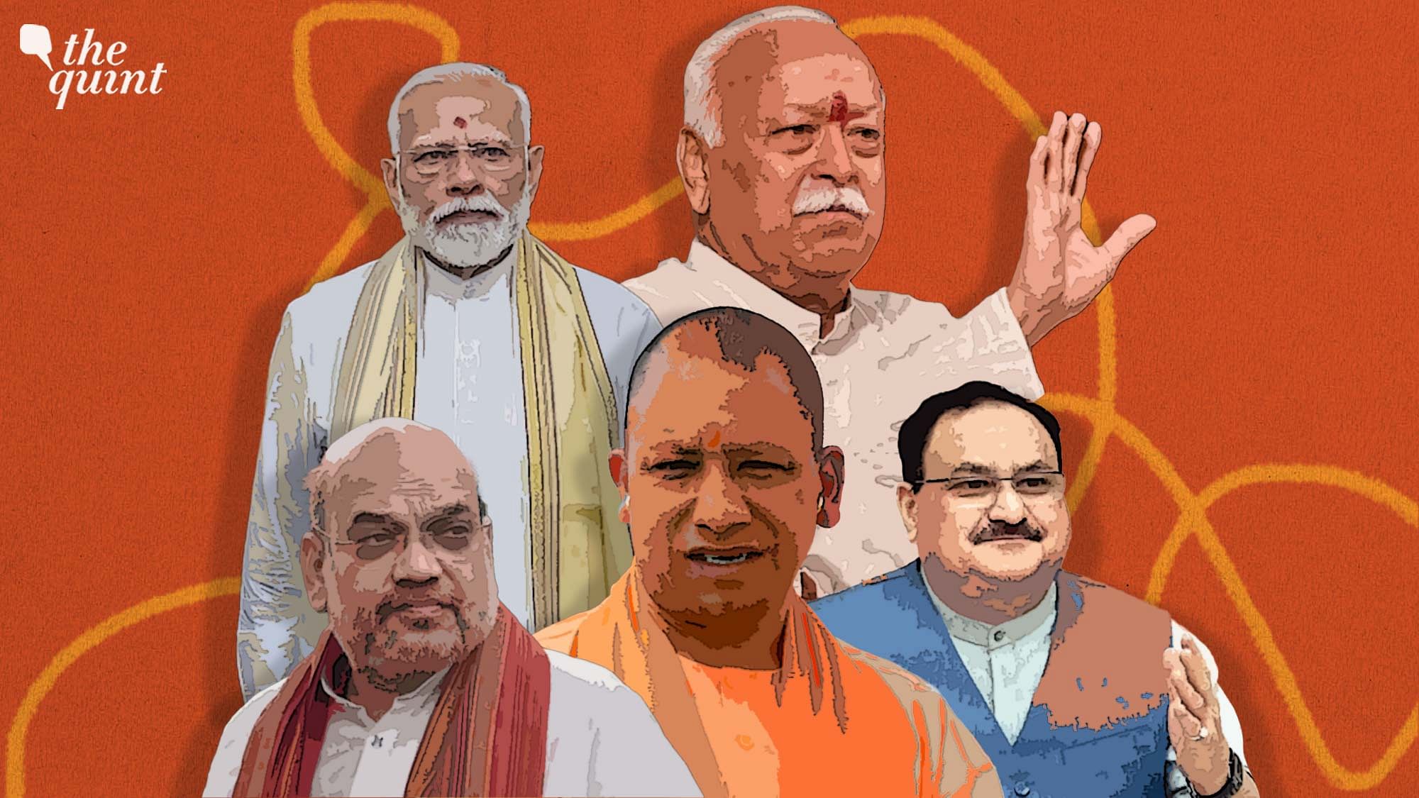 <div class="paragraphs"><p>The organisational structure of the BJP was converted into a hegemonic enterprise, controlled mainly by Prime Minister Narendra Modi and his two principal aides, Union Home Minister Amit Shah and BJP President JP Nadda.</p></div>