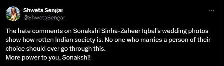 Suddenly, everyone starts acting like Sonakshi and Zaheer's bua and maasi.