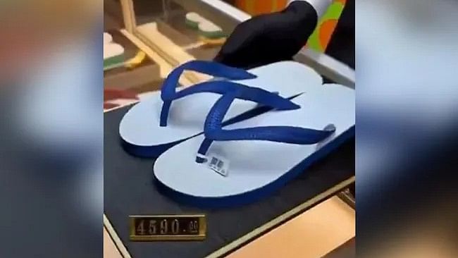 <div class="paragraphs"><p>'Bathroom Slippers': Kuwait Store's Rs 1 Lakh Sandals Leave Desi Netizens Stunned</p></div>