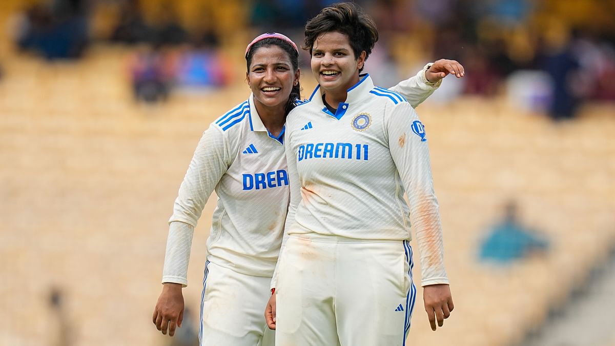 Chasing 37 runs, Ind closed the game in half an hour as Shafali (24) & Shubha (17) took the hosts to a 10-wkt  win.