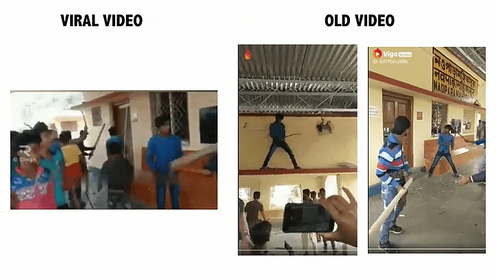 People vandalised the Naopara Mahishasura railway station during anti-CAA protests in 2019.