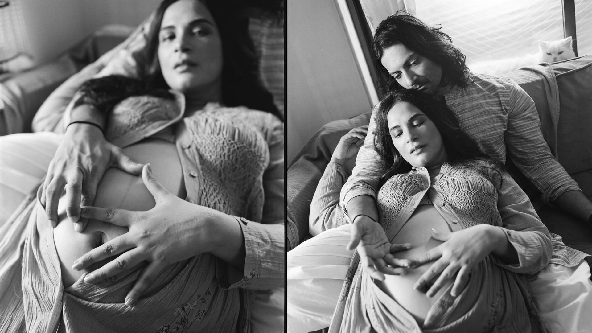 <div class="paragraphs"><p>Richa Chadha, excited about becoming a mother, shared beautiful maternity photos.</p></div>