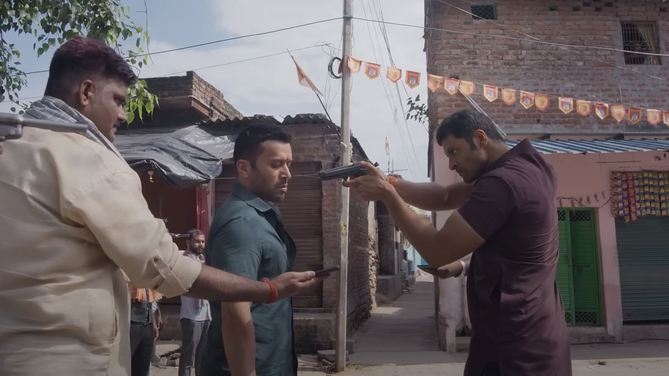 <div class="paragraphs"><p>A still from<em> Mirzapur</em> season 3.</p></div>