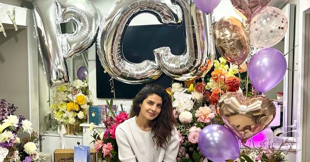 Pics: Priyanka Chopra Shares Glimpse of Her 'Working Birthday' in Australia