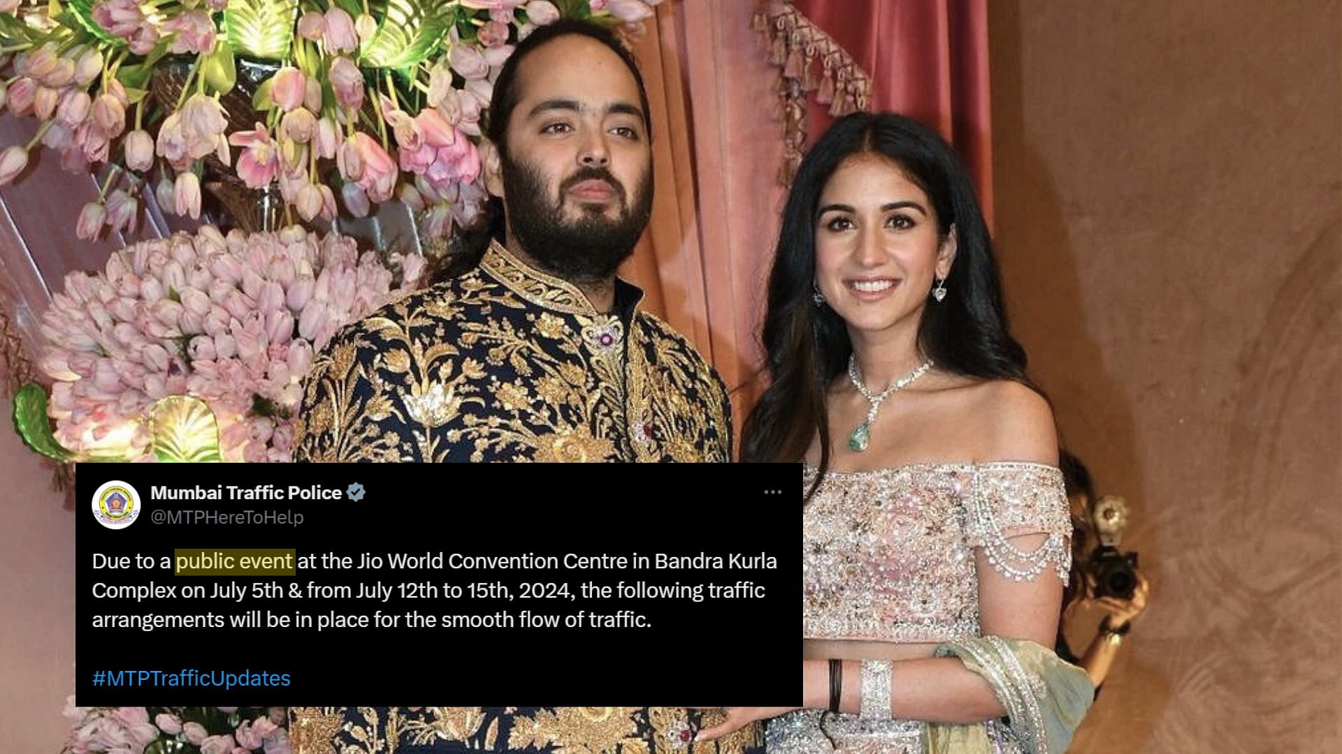 <div class="paragraphs"><p>Anant Ambani and Radhika Merchant will tie the knot on 12 July in Mumbai.&nbsp;</p></div>