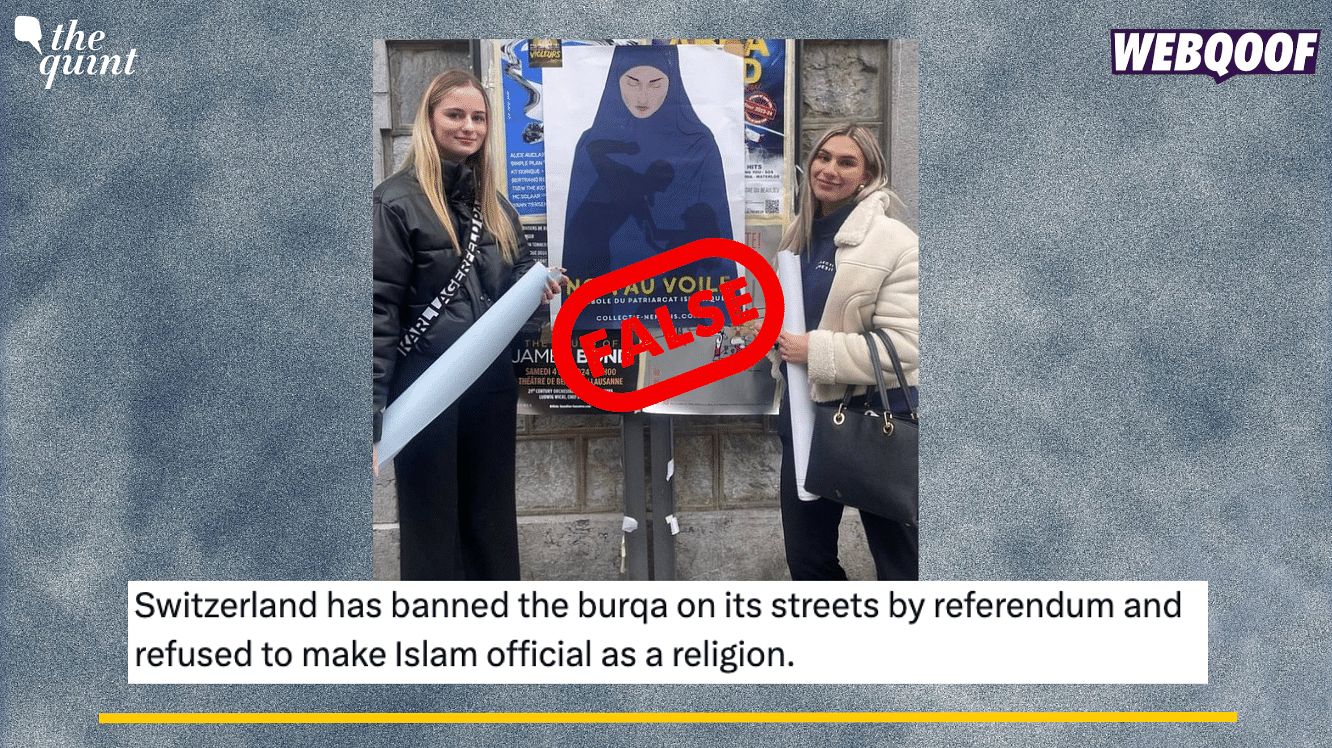 <div class="paragraphs"><p>Fact-Check: The claim is false. Islam has not been 'derecognised' in Switzerland.&nbsp;</p></div>