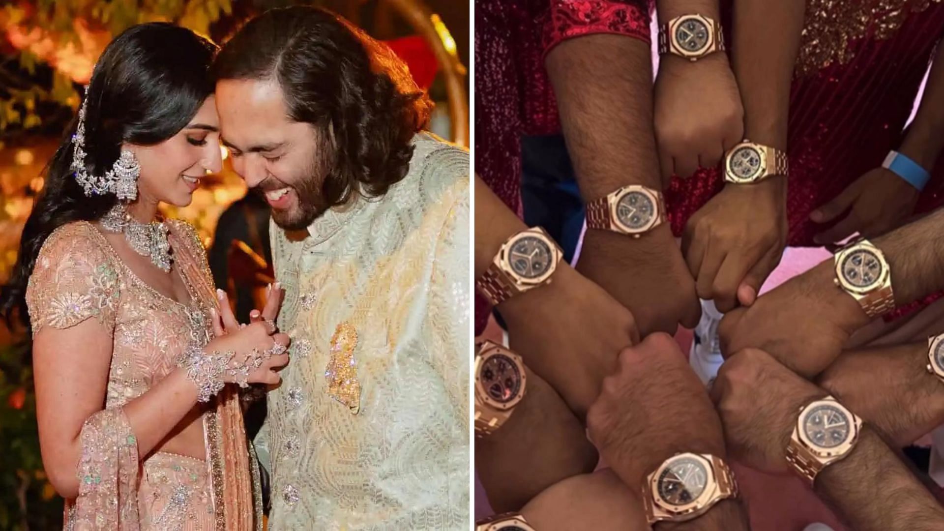 <div class="paragraphs"><p>Anant Ambani Gifts Shah Rukh Khan, Ranveer Singh &amp; All His Groomsmen Rs 2 Crore Watches</p></div>