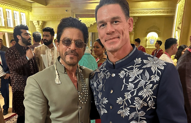 <div class="paragraphs"><p>Wrestler and actor John Cena met Bollywood superstar Shah Rukh Khan at the wedding of Anant Ambani and Radhika Merchant in July.</p></div>