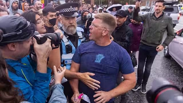 <div class="paragraphs"><p>The rioters seen fighting, attacking police and setting fire to buildings are often middle aged – people in their 40s, 50s and 60s, screaming racist abuse and fighting with police.</p></div>