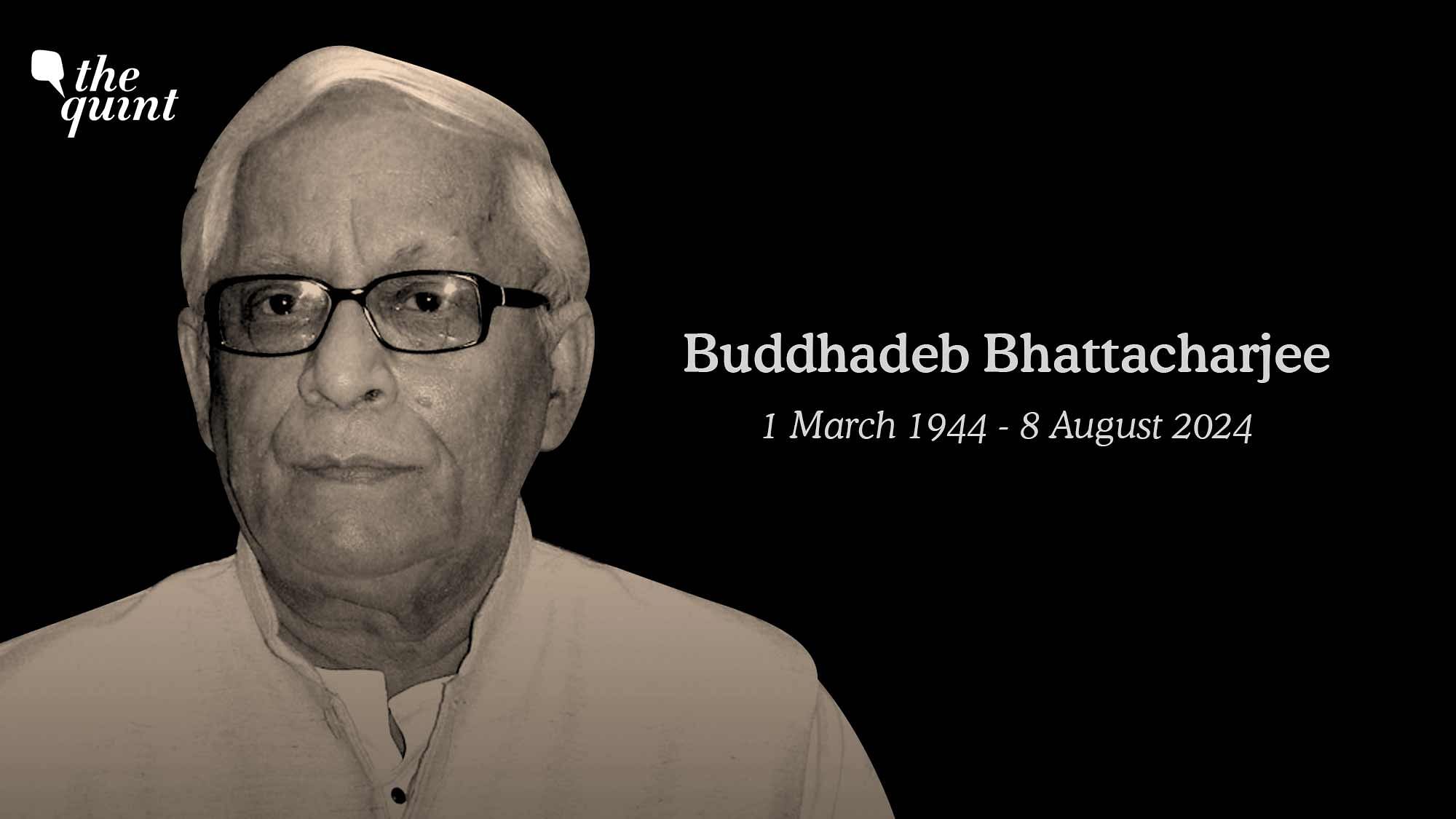 <div class="paragraphs"><p>Buddhadeb Bhattacharjee passed away on 8 August.&nbsp;</p></div>