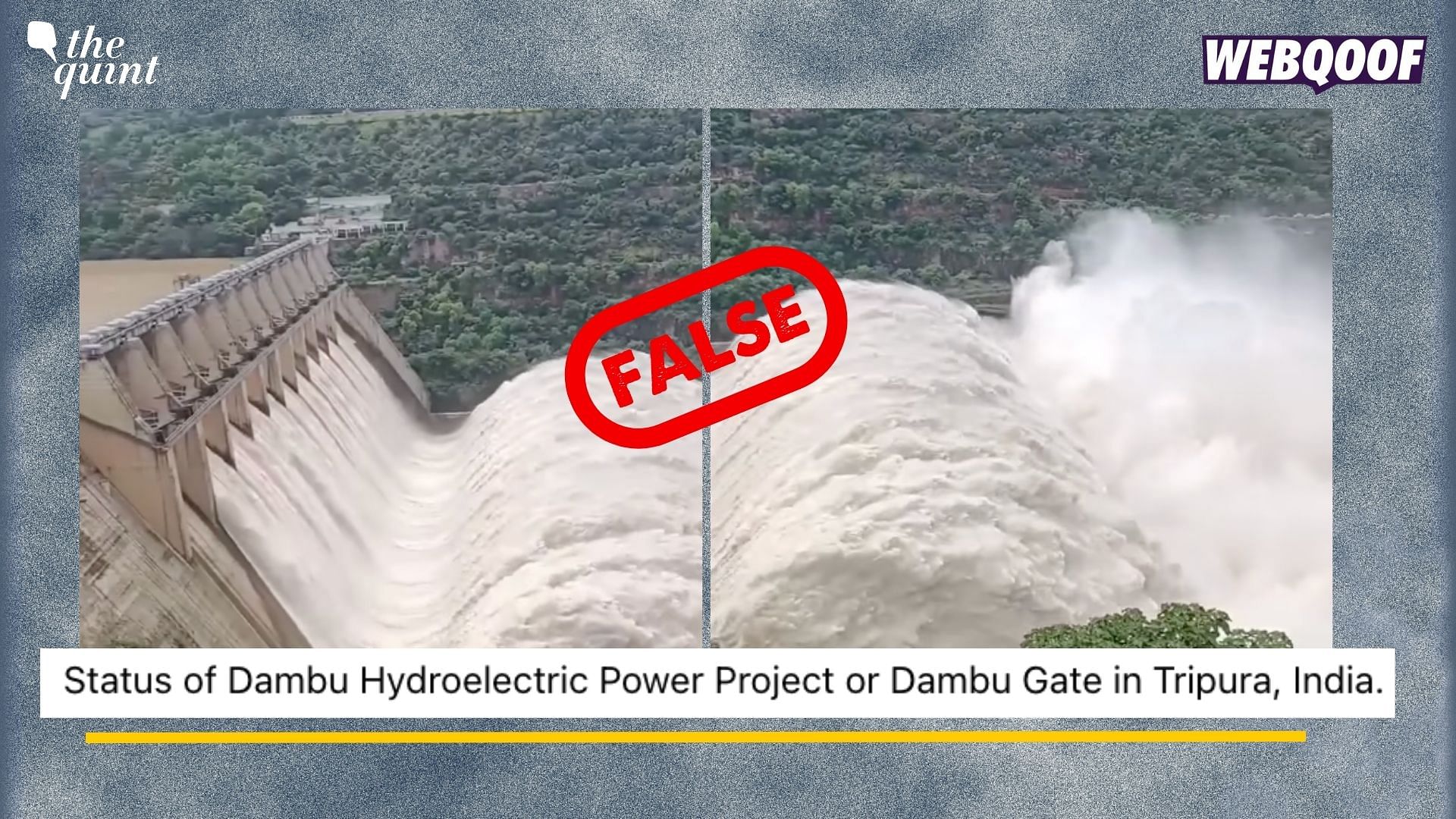 <div class="paragraphs"><p>Fact-Check: This video shows the&nbsp;Srisailam Dam in Andhra Pradesh.</p></div>