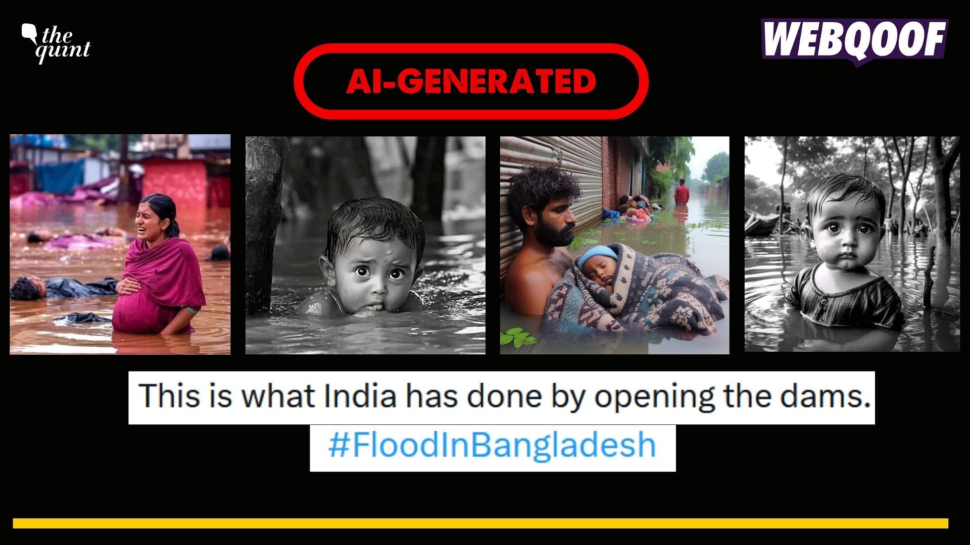 <div class="paragraphs"><p>Fact-check: Images created using AI are going viral on social media to claim that they are real pictures from Bangladesh floods.</p></div>