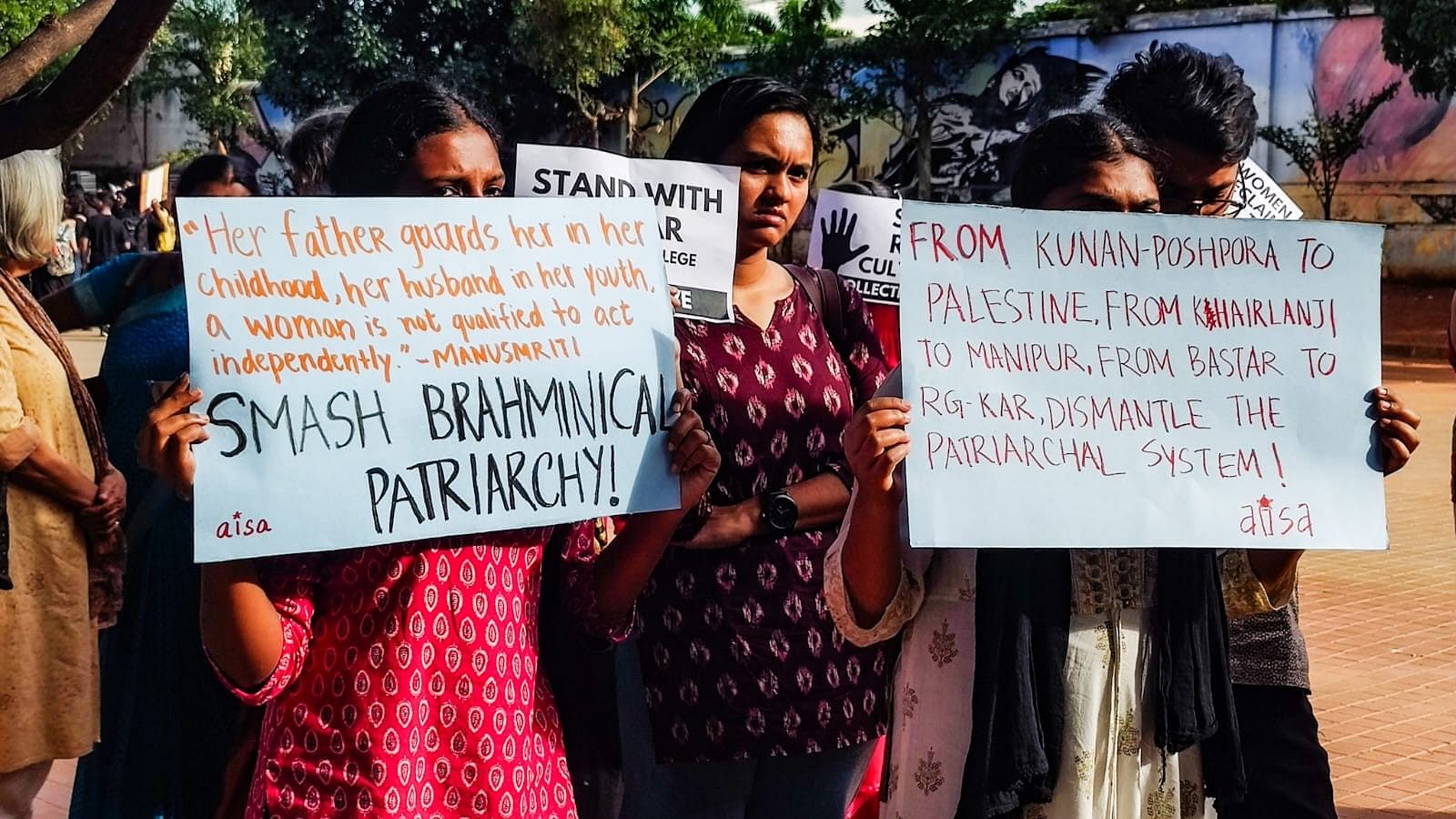 <div class="paragraphs"><p>On 26 August, Karnataka civil society groups gathered at Bengaluru's Freedom Park to protest against Sexual Violence and demonstrate solidarity with the survivors of sexual violence.</p></div>