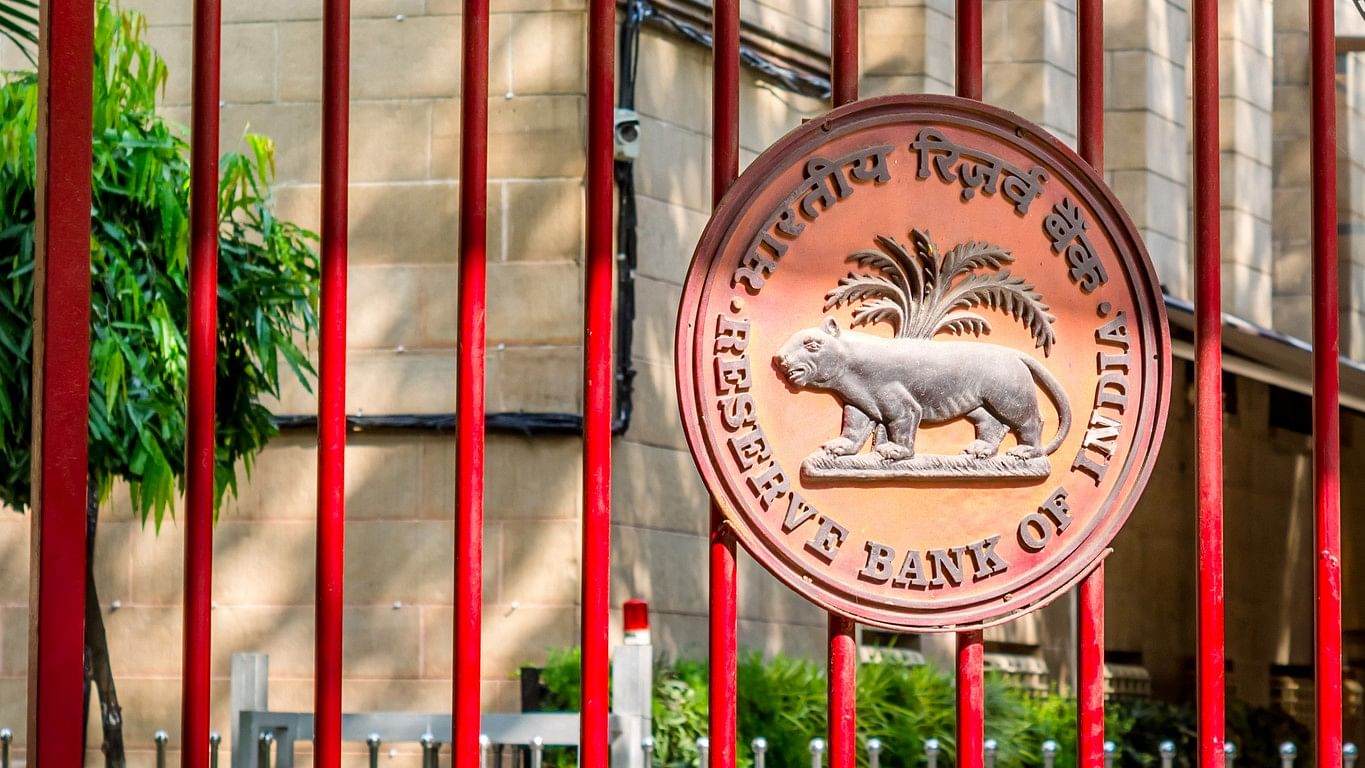 <div class="paragraphs"><p>New Delhi - 20 Mar 2022 - Reserve Bank of India, RBI logo on the closed iron gate of New Delhi branch. Image used for representation only.</p></div>