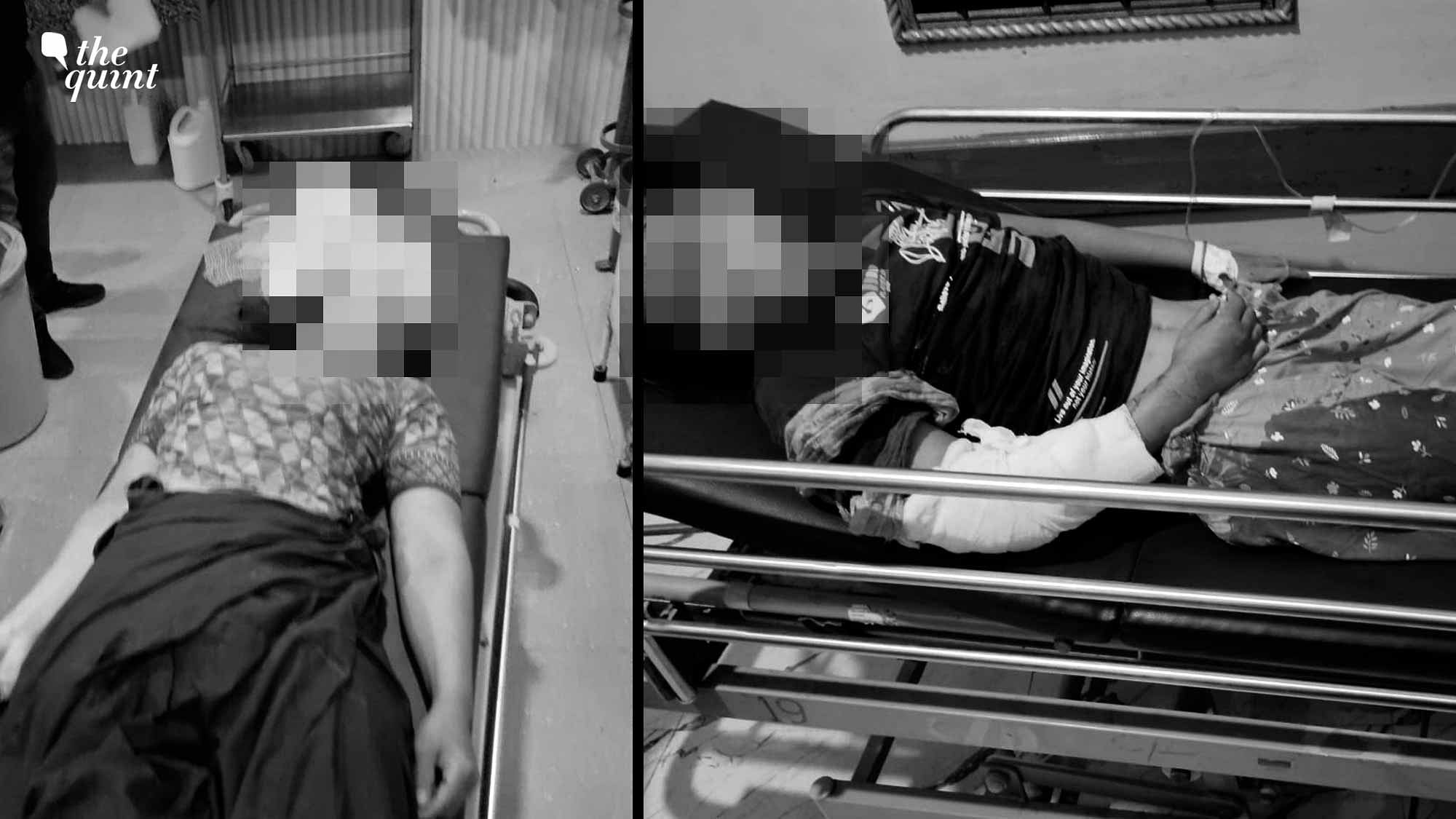 <div class="paragraphs"><p>A 31-year-old woman (left) "succumbed to bullet injuries" the day of the attack in Koutruk village. Her eight-year-old daughter (right) suffered an injury on her arm.</p></div>