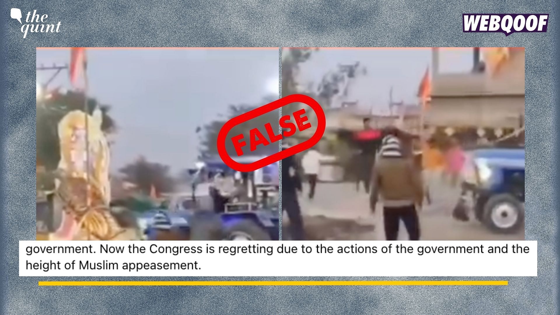 <div class="paragraphs"><p>Fact-Check: This video is being falsely shared as one from Karnataka with a communal spin.</p></div>