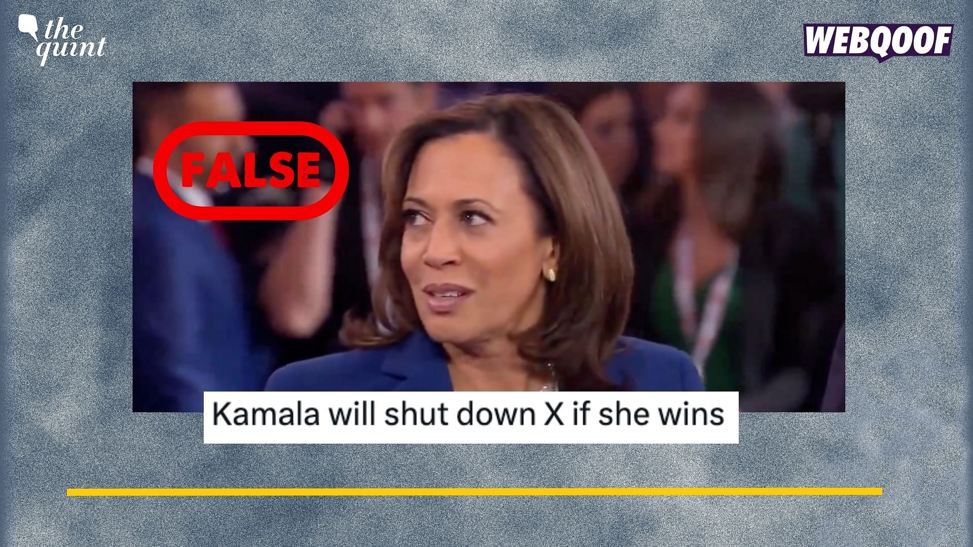 <div class="paragraphs"><p>Fact-Check: Harris did not say that X should be shut down.</p></div>