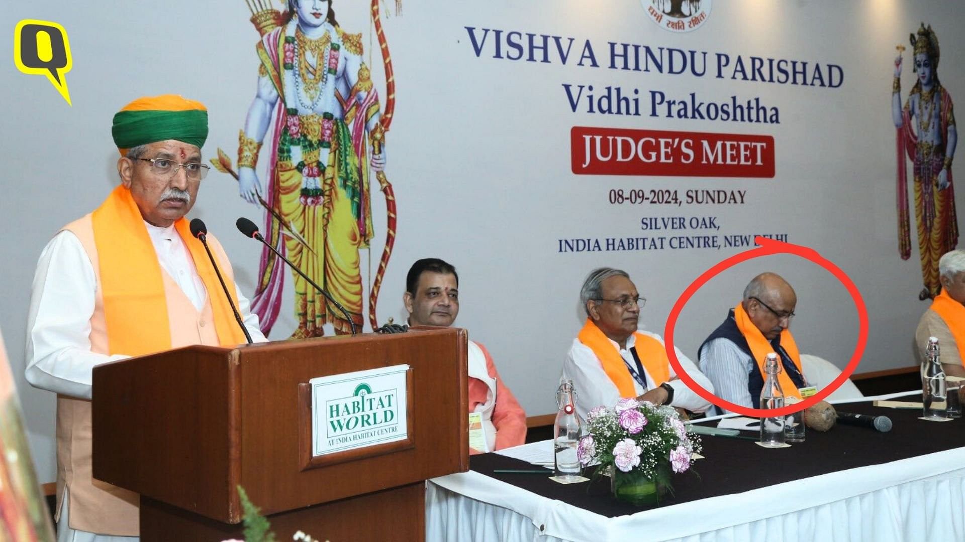 <div class="paragraphs"><p>At least 30 former judges of the Supreme Court and several high courts attended an event organised by the Vishwa Hindu Parishad in Delhi on 8 September.</p></div>