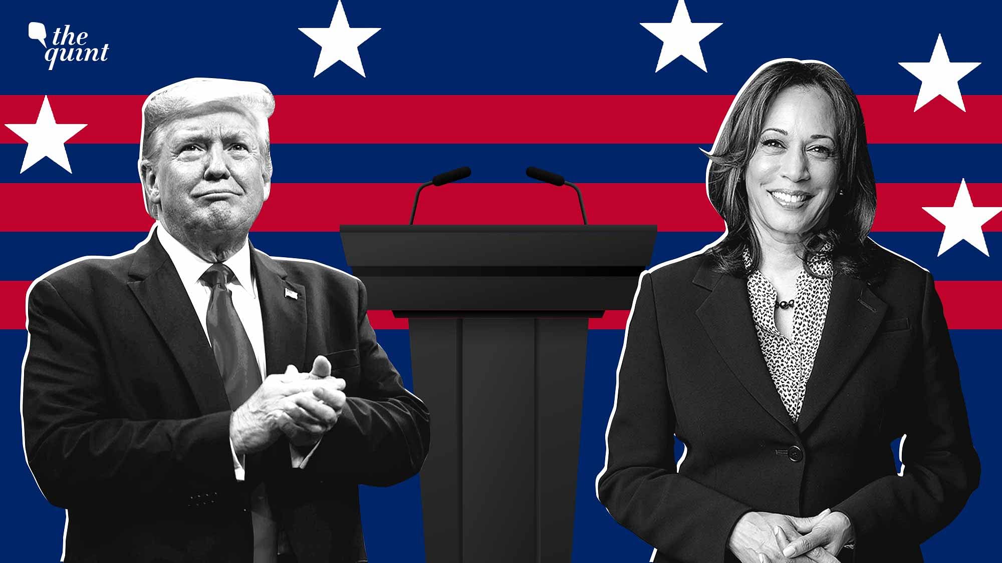 <div class="paragraphs"><p>Donald Trump and Kamala Harris faced off for the first time in the US presidential debate on Wednesday, 11 September.&nbsp;</p></div>