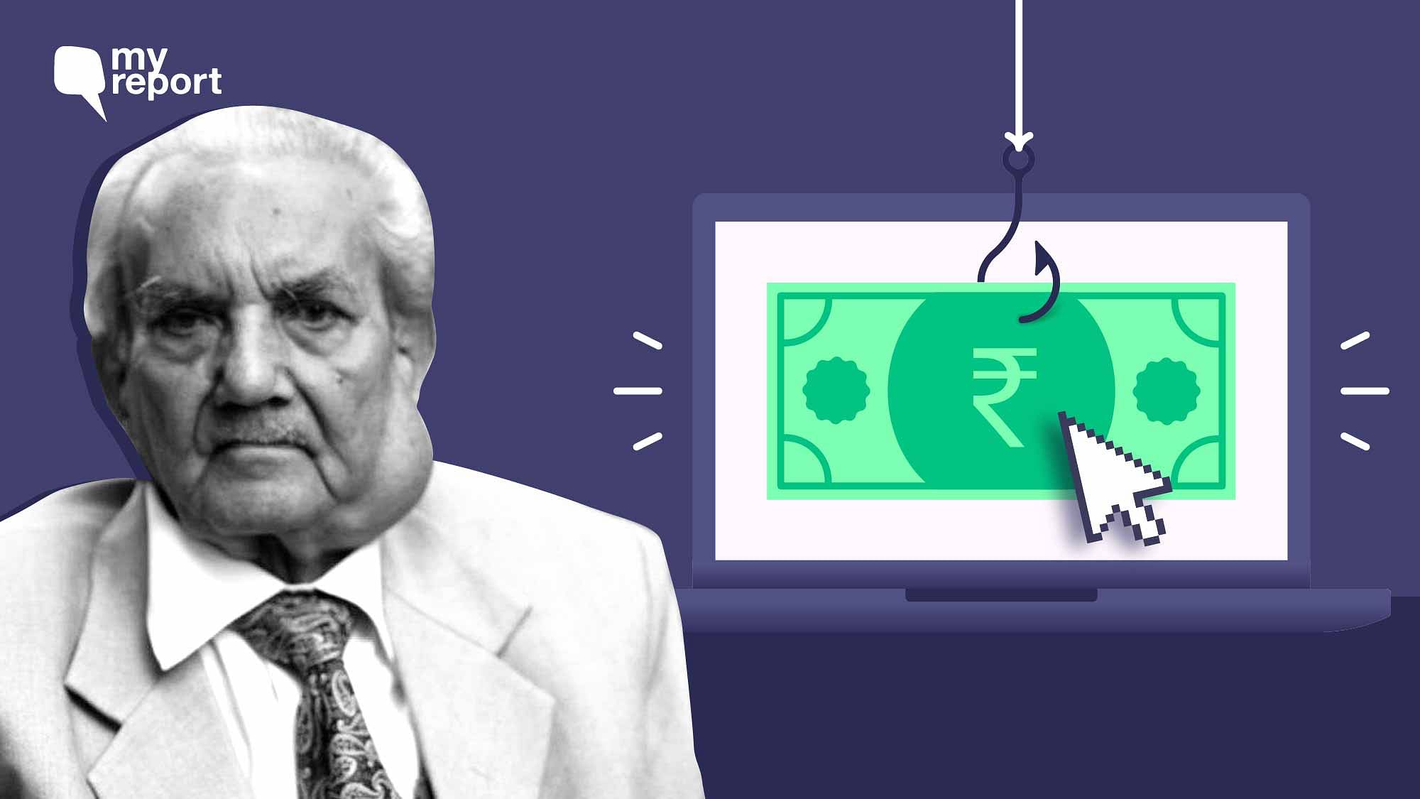 <div class="paragraphs"><p>"As a retired pensioner from a large public sector bank in New Delhi, I never imagined that my father, Prayag Raj Bhatia, would fall victim to a financial scam."</p></div>