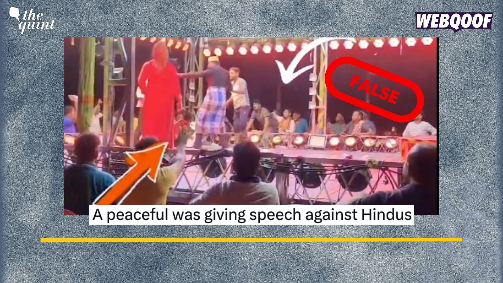 <div class="paragraphs"><p>Fact-Check: This video has been shared with a misleading communal claim.</p></div>