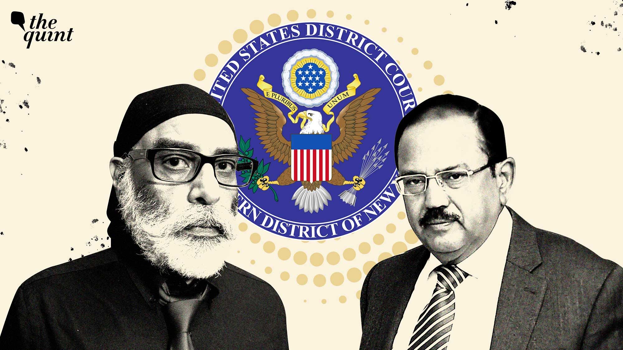 <div class="paragraphs"><p>Sikhs for Justice (SFJ) leader and Khalistani extremist <a href="https://www.thequint.com/topic/gurpatwant-singh-pannun">Gurpatwant Singh Pannun</a> had on 17 September sued the Indian government, Ajit Doval, former Research and Analysis Wing (RAW) chief Samant Goel and a few others over an alleged <a href="https://www.thequint.com/news/world/gurpatwant-singh-pannun-foiled-assassination-indictment-plan-details-alleged-indian-government-employee-payment-hitman-nijjar">assassination plot</a> against him in New York last year.</p></div>