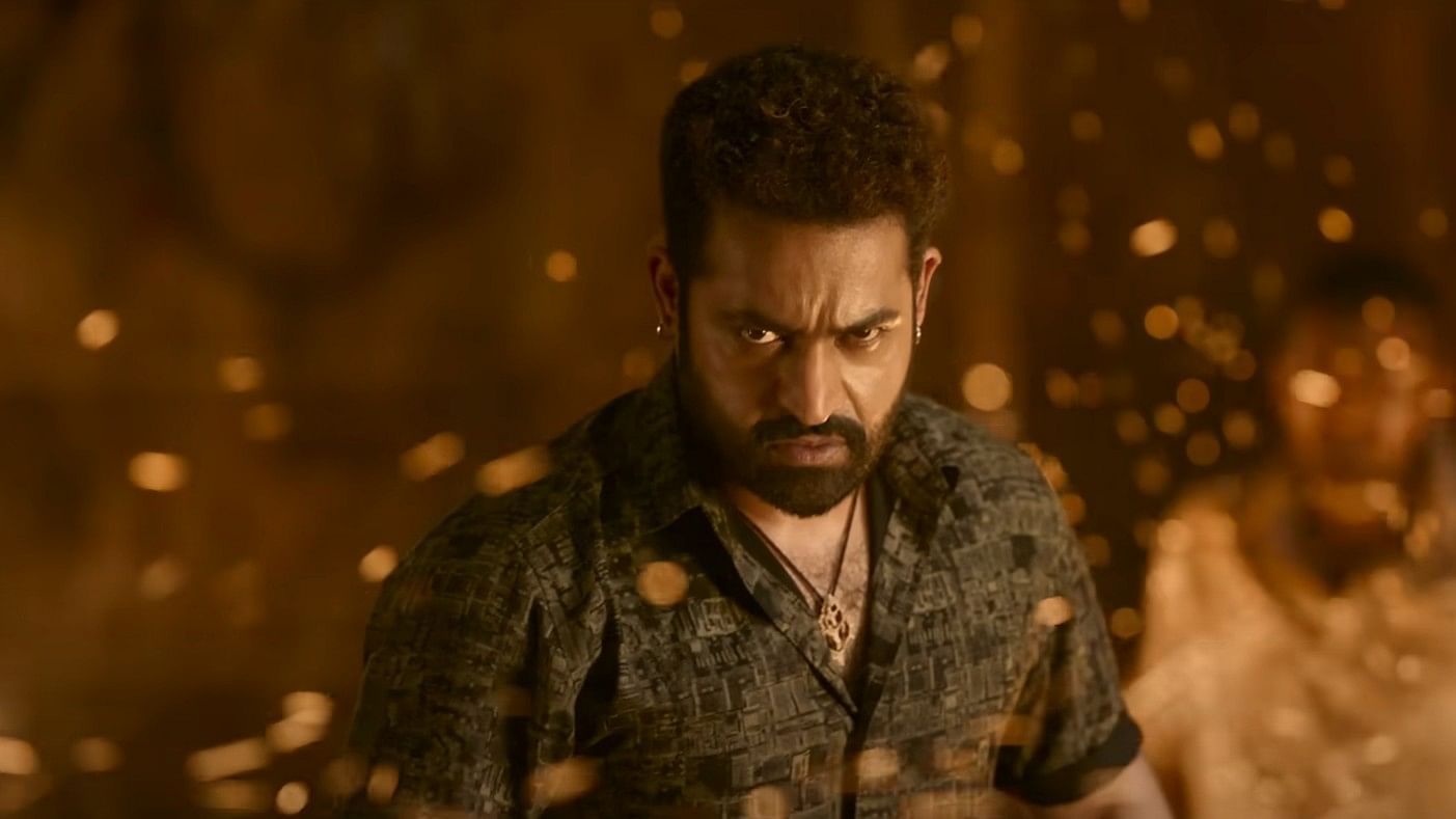 <div class="paragraphs"><p>Jr NTR in a still from<em> Devara.</em></p></div>