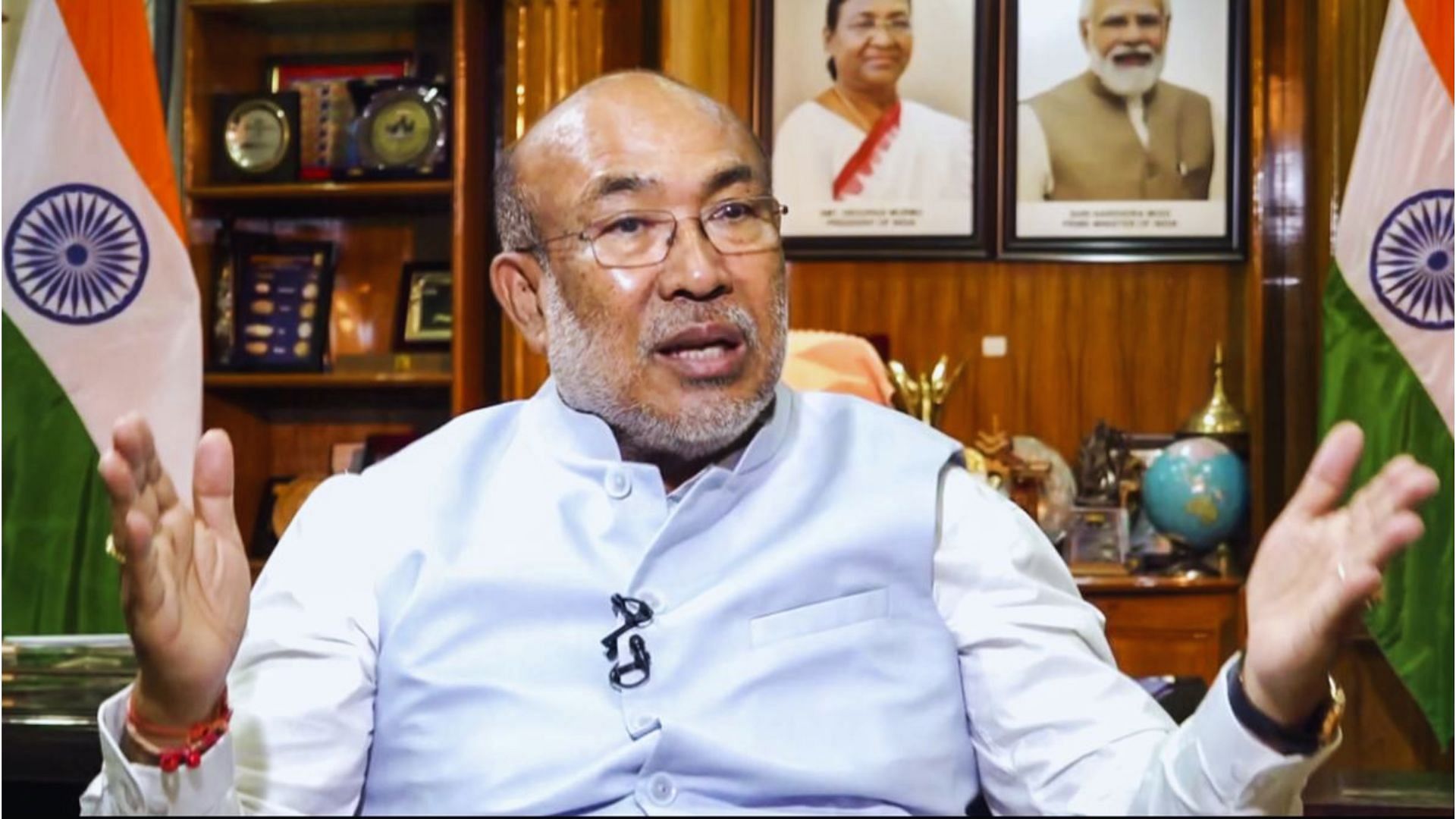 <div class="paragraphs"><p>File photo of Manipur CM Biren Singh.&nbsp;</p></div>