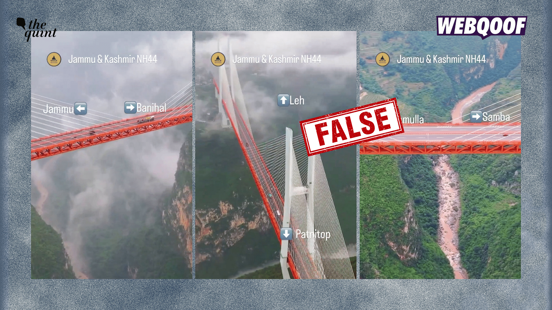 <div class="paragraphs"><p>The video shows the Beipanjiang bridge in China.</p></div>