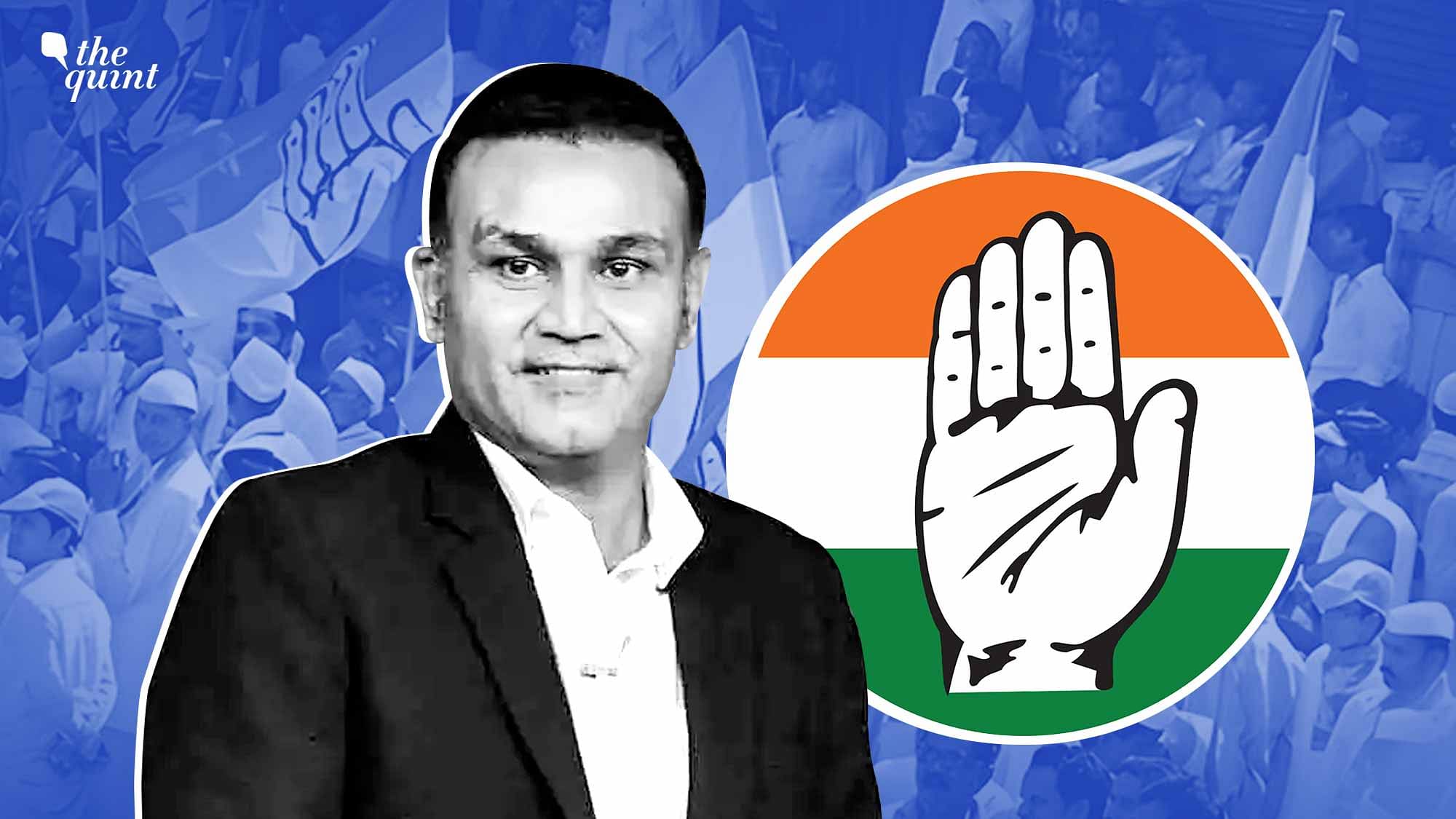 <div class="paragraphs"><p>There's a history to why Virender Sehwag campaigned for a Congress candidate. </p></div>