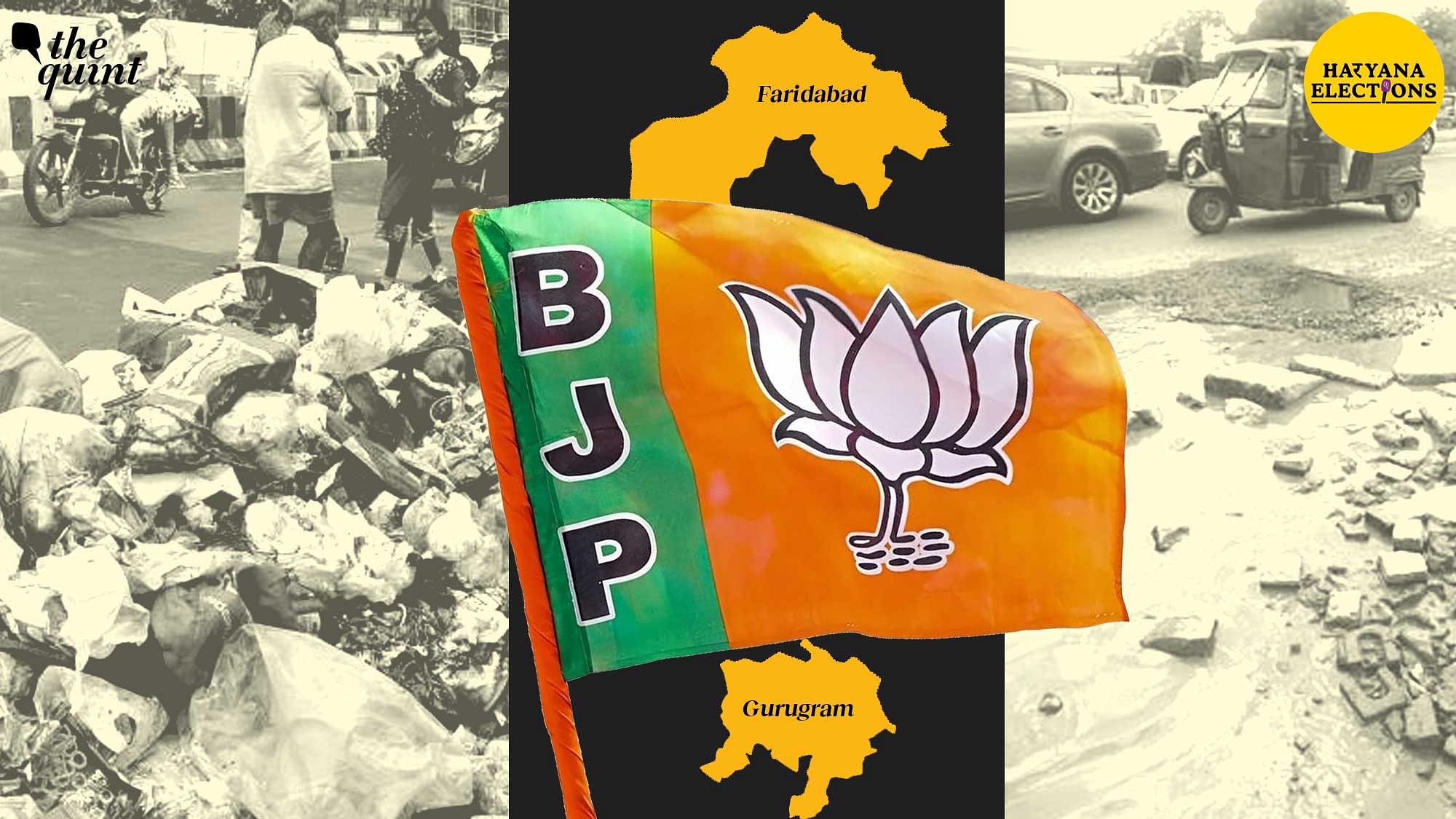 <div class="paragraphs"><p>If we focus on areas which fall under the&nbsp;National Capital Region (NCR) surrounding Delhi—in Faridabad and Gurugram districts—they have largely been retained by the BJP, as per EC’s leads.&nbsp;</p></div>