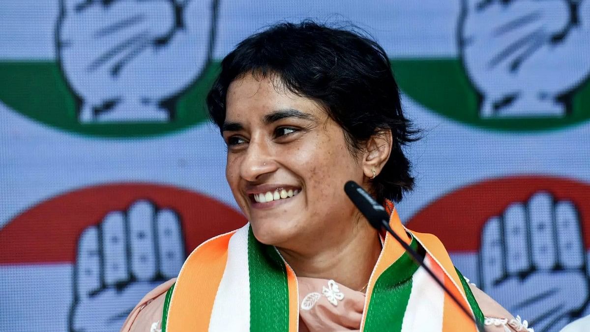 <div class="paragraphs"><p>Phogat joined the Congress party on 6 September.&nbsp;</p></div>