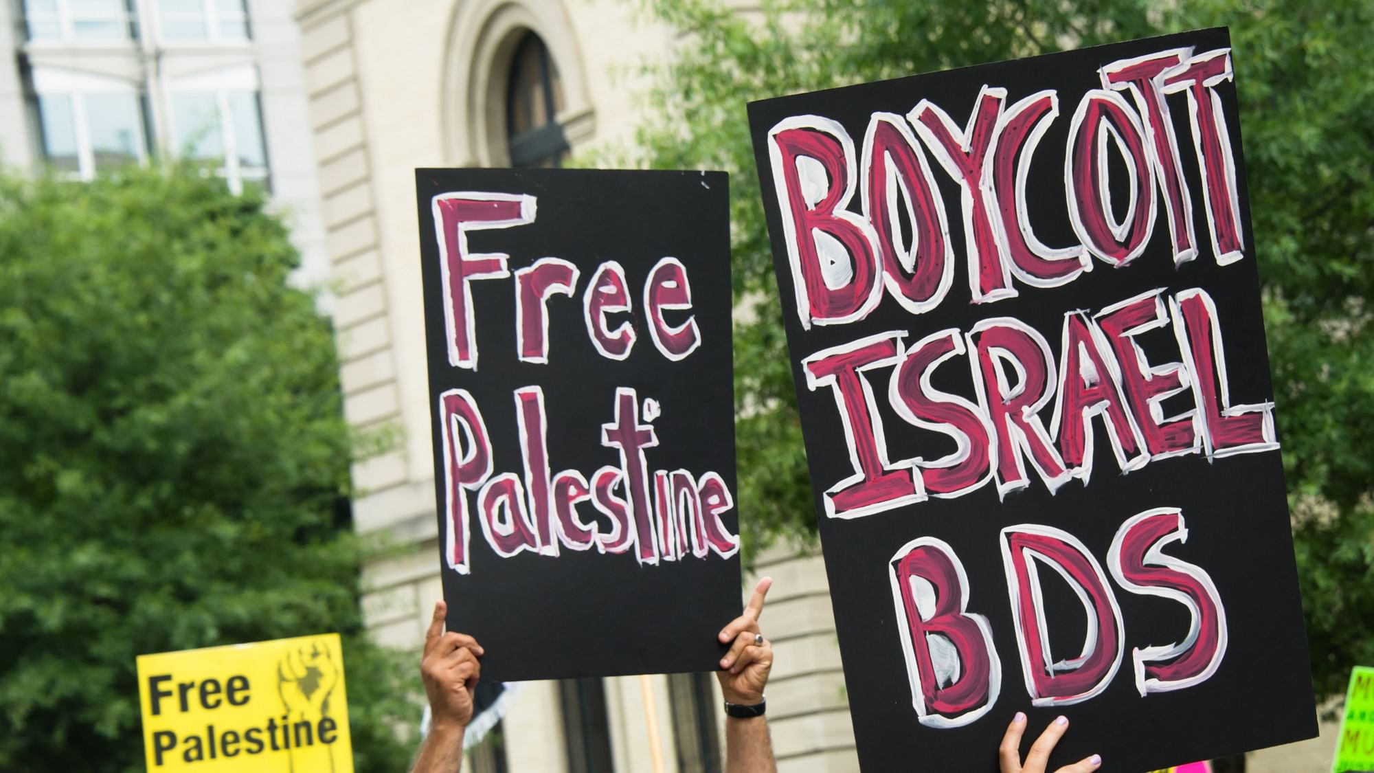 <div class="paragraphs"><p>Image used for representation only.&nbsp;Washington, DC, USA - August 2, 2014: Thousands march in Washington, D.C., to protest against U.S. support for Israel's offensive in Gaza, August 2, 2014. </p></div>