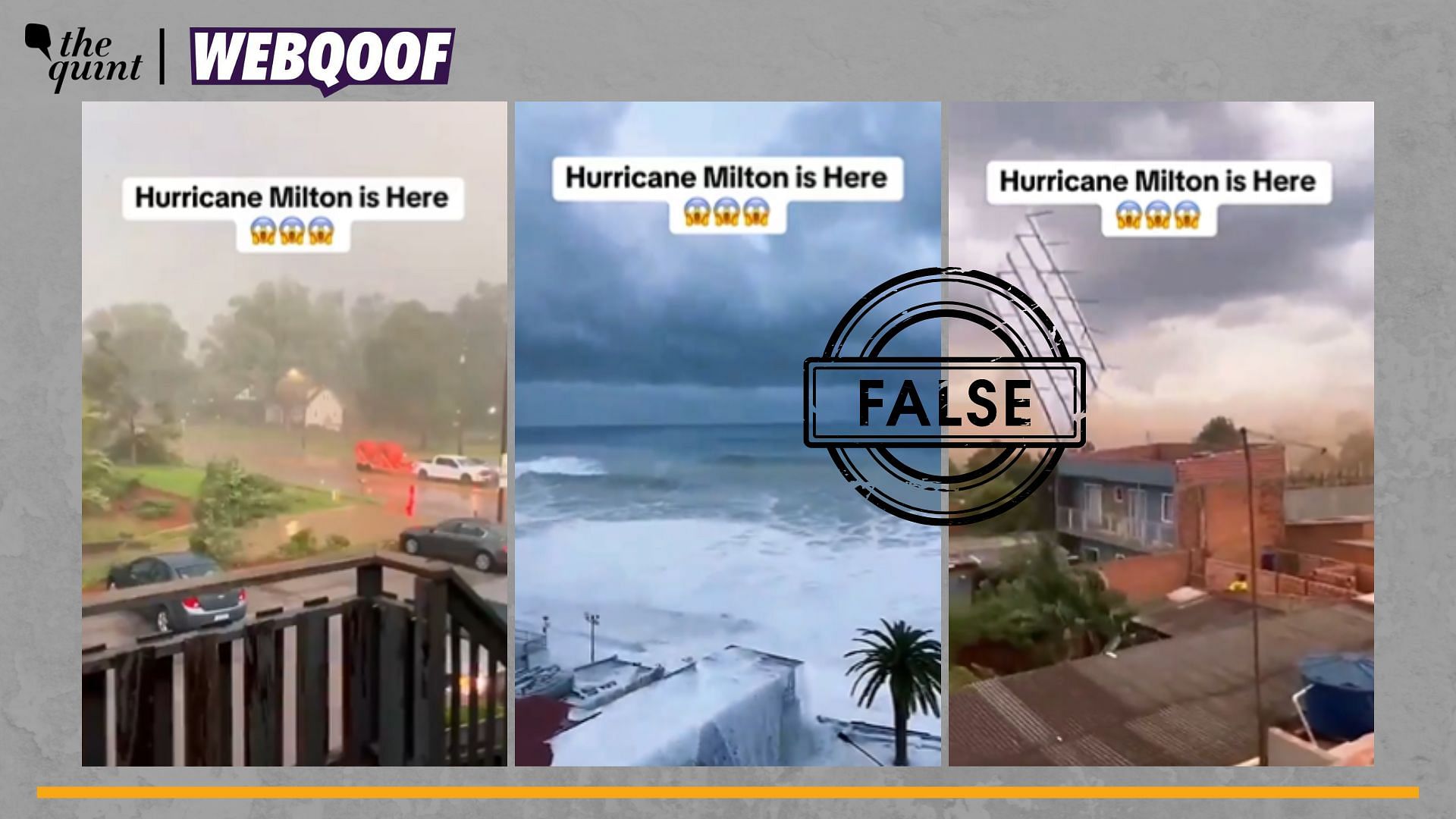 <div class="paragraphs"><p>Fact-Check | The video is old and unrelated to Hurricane Milton.</p></div>