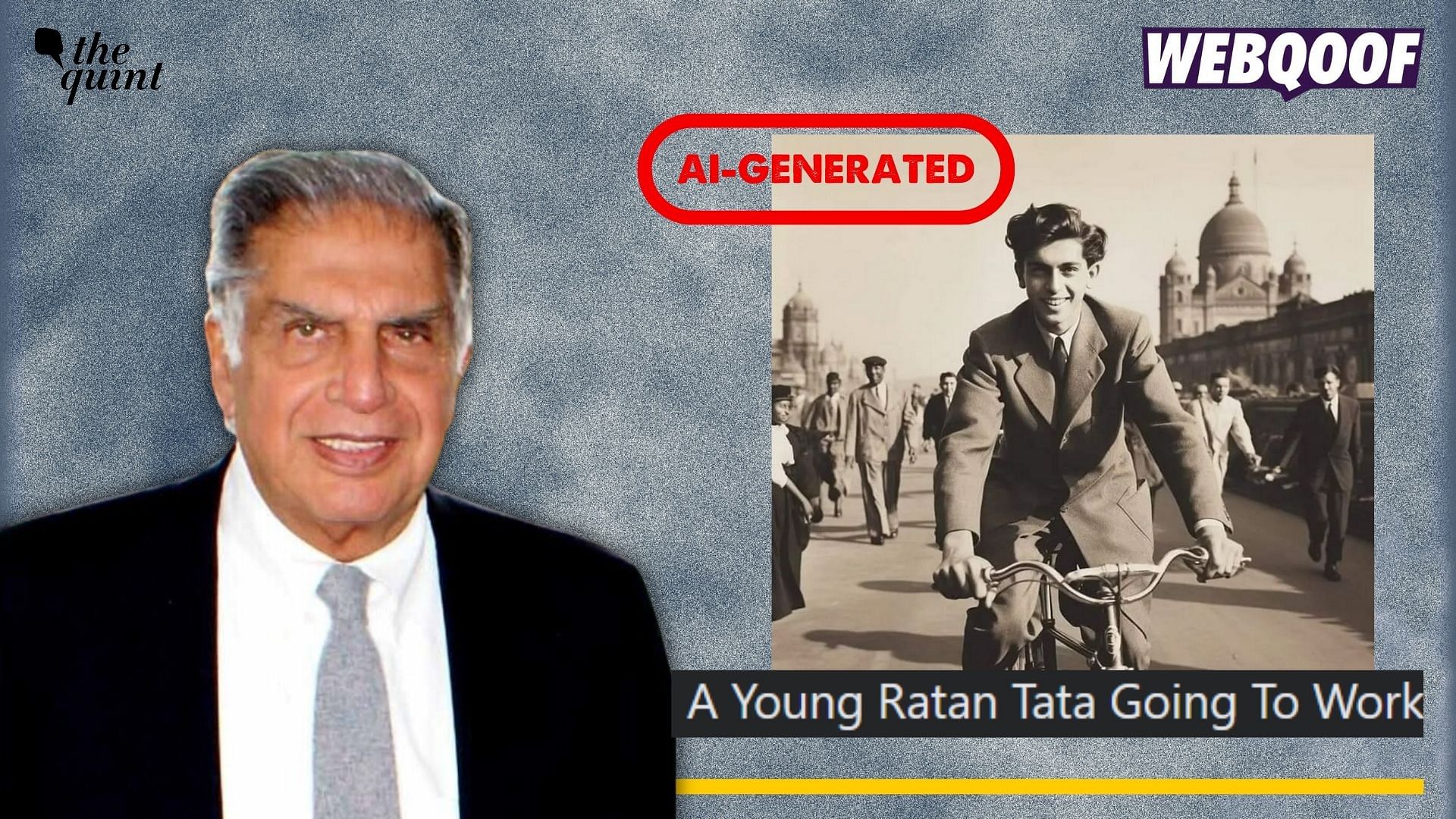 <div class="paragraphs"><p>Fact-check: An AI-generated image is going viral to claim that it shows the younger version of Ratan Tata.</p></div>