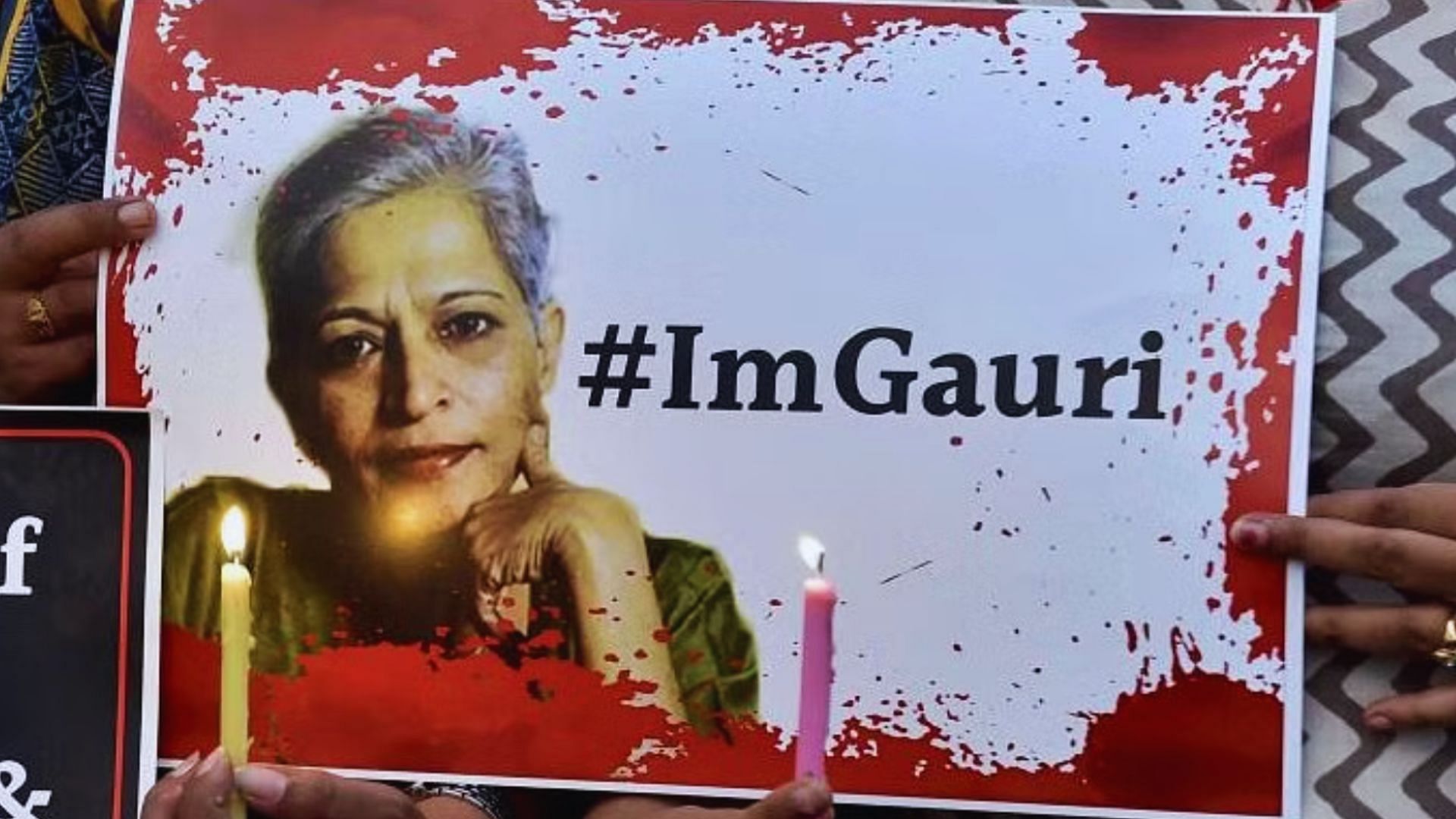 <div class="paragraphs"><p>A picture of a poster during a protest after Gauri Lankesh's killing.</p></div>