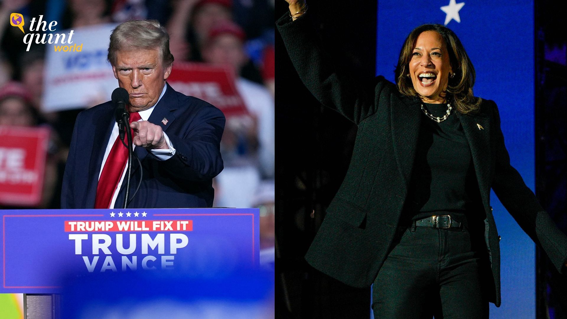 US Election Donald Trump vs Kamala Harris US Election Win in