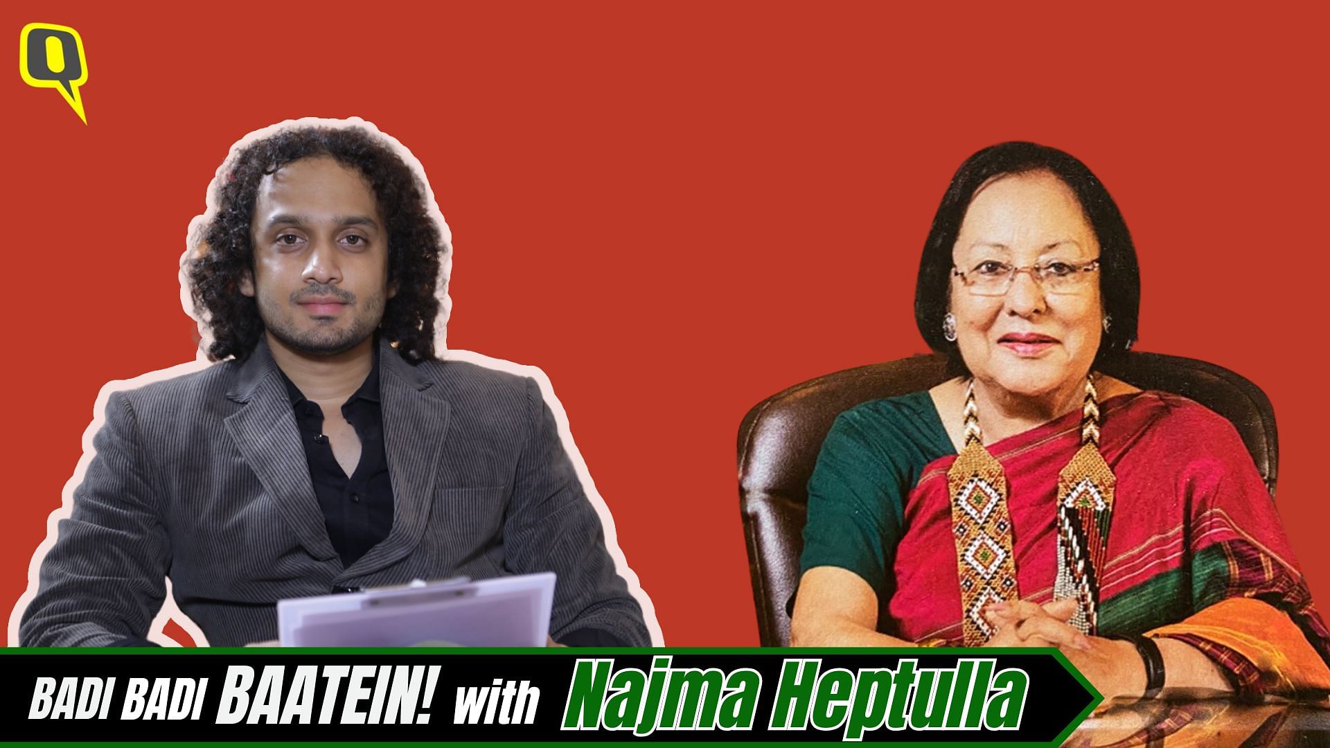 'They Must Not Use the Word 'Jihad' in Politics': Najma Heptulla Interview