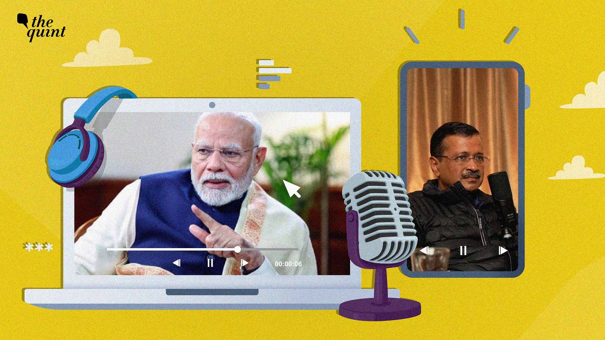 Trump Impact? Why Leaders Like Modi & Kejriwal Are Embracing Podcasters