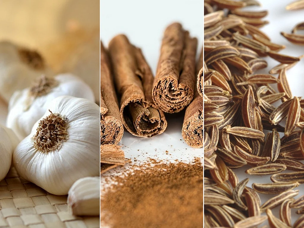 Cinnamon, cardamom and curcumin also offer benefits in terms of bile production.