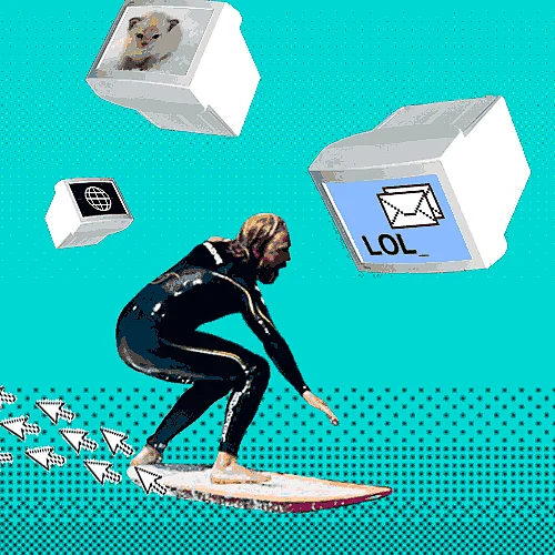 A study showed Internet browsing actually helps improve performance.