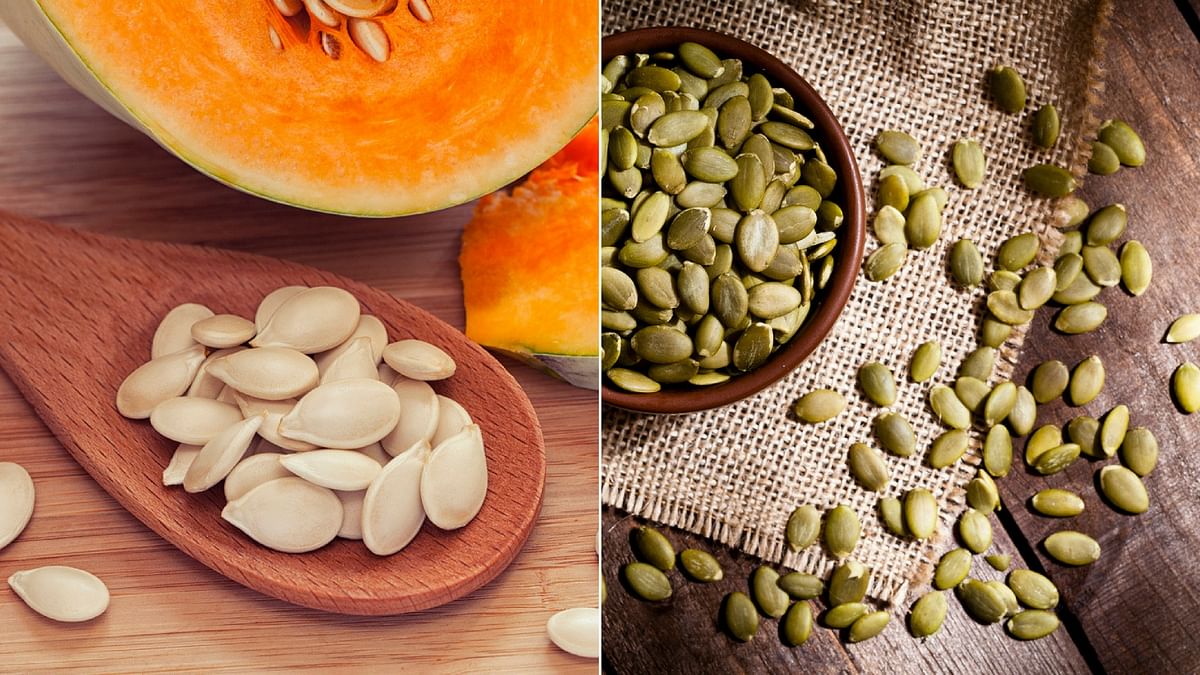 Besides iron and magnesium, pumpkin seeds deliver a lot of zinc, whose influence on mood is very well known.