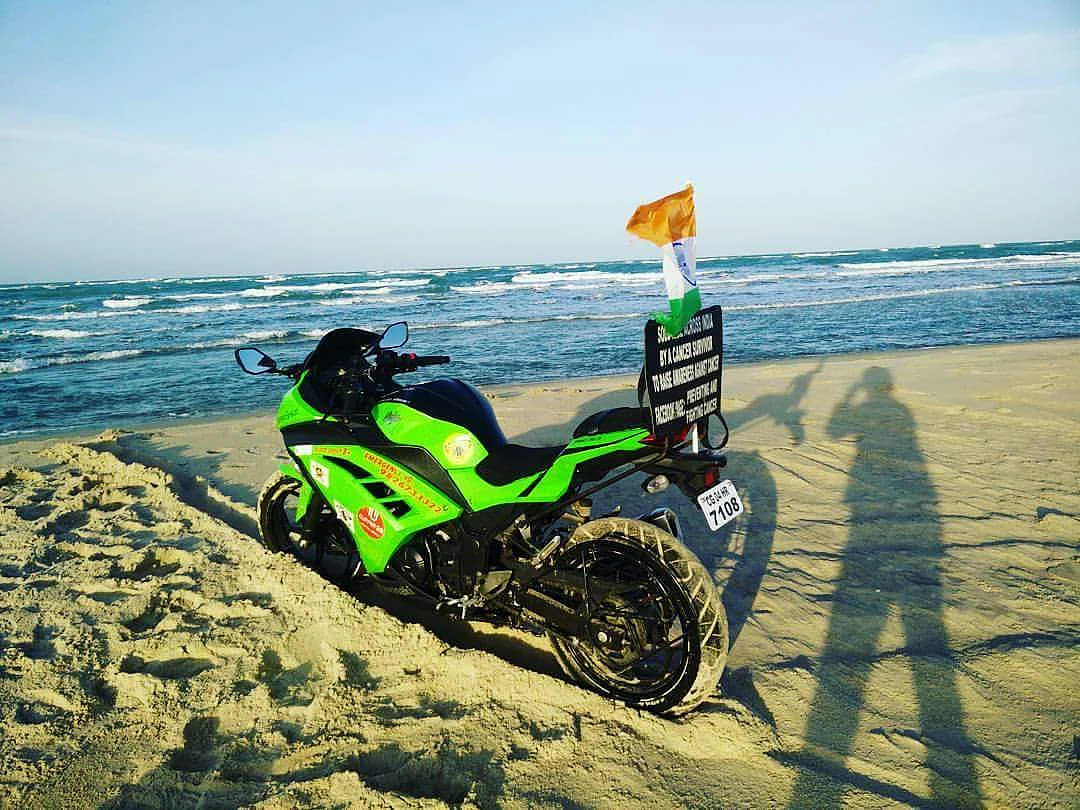 Harteij Bhartesh, a cancer survivor, went on a road trip across 22 cities and 15 states to raise awareness about the disease.