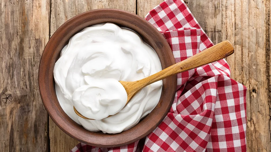 Greek yogurt meets much of your daily protein needs.