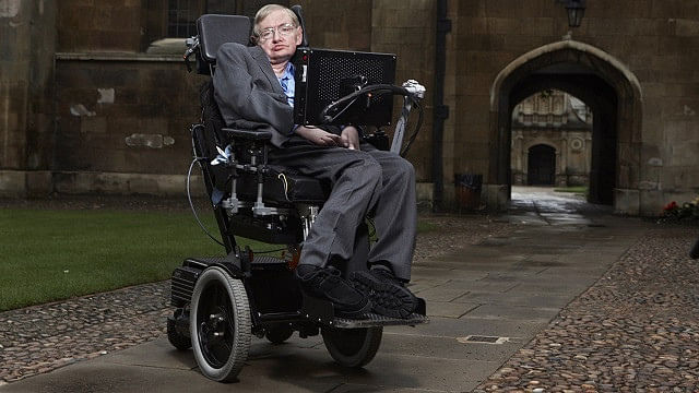 Hawking had a rare form of Amyotrophic Lateral Sclerosis (ALS), also known as motor neuron disease or Lou Gehrig’s disease.