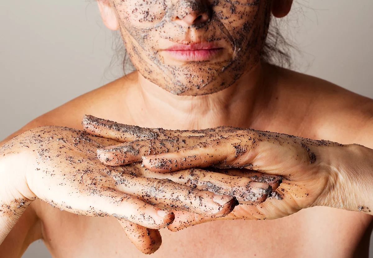A scrub spreads the acne bacteria and causes more breakout.